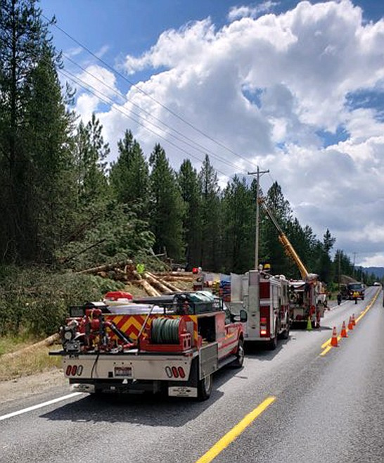 Log truck crash kills man Bonners Ferry Herald